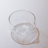 Origami  - Glass Katakuchi Matcha Bowl with Pouring Lip yunomi.life