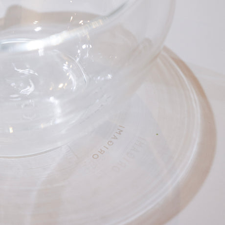 Origami  - Glass Katakuchi Matcha Bowl with Pouring Lip yunomi.life 3