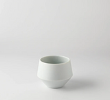 Yamatsu Kiln (Minoyaki, Gifu): Minimalist Frustum Sencha Cup, Pale Blue