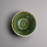 青安窯：彫絵美濃焼 ぐい呑み 5個セット 木箱付き 削ぎ五様 ぐい呑揃え