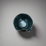 青安窯 萩イラボ 抹茶ボウル 注ぎ口付き 萩イラボパーティー抹茶杯