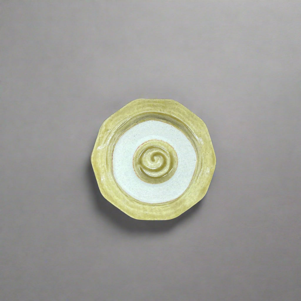 青安窯：手造り美濃焼 ぐい呑5個セット 木箱付き 手造り五様ぐい呑揃い