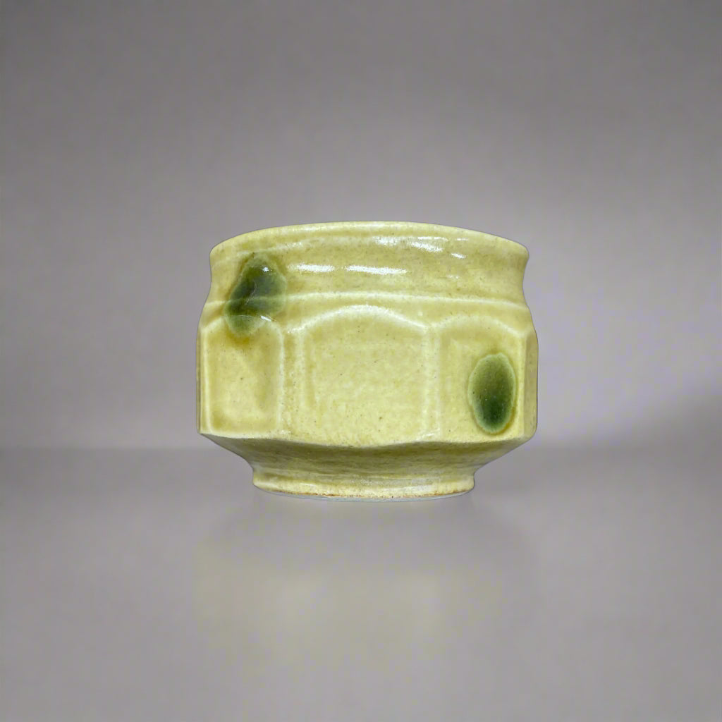 青安窯：手造り美濃焼 ぐい呑5個セット 木箱付き 手造り五様ぐい呑揃い