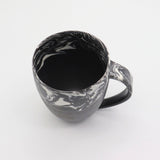 Shinro Yamamoto: Marble Porcelain Mug Cup (Black) yunomi.life