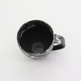 Shinro Yamamoto: Marble Porcelain Mug Cup (Black) yunomi.life