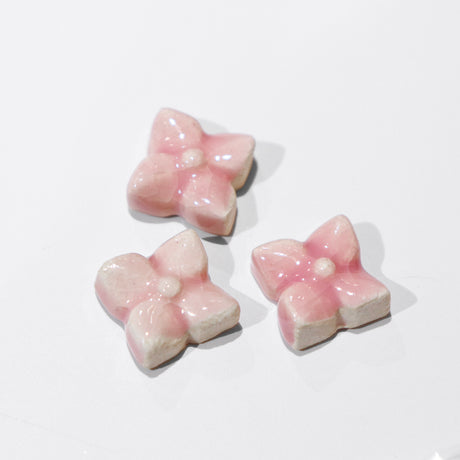 Tamasa (玉彩) ー Ceramic Matcha Sifting Beads Pastel Pink