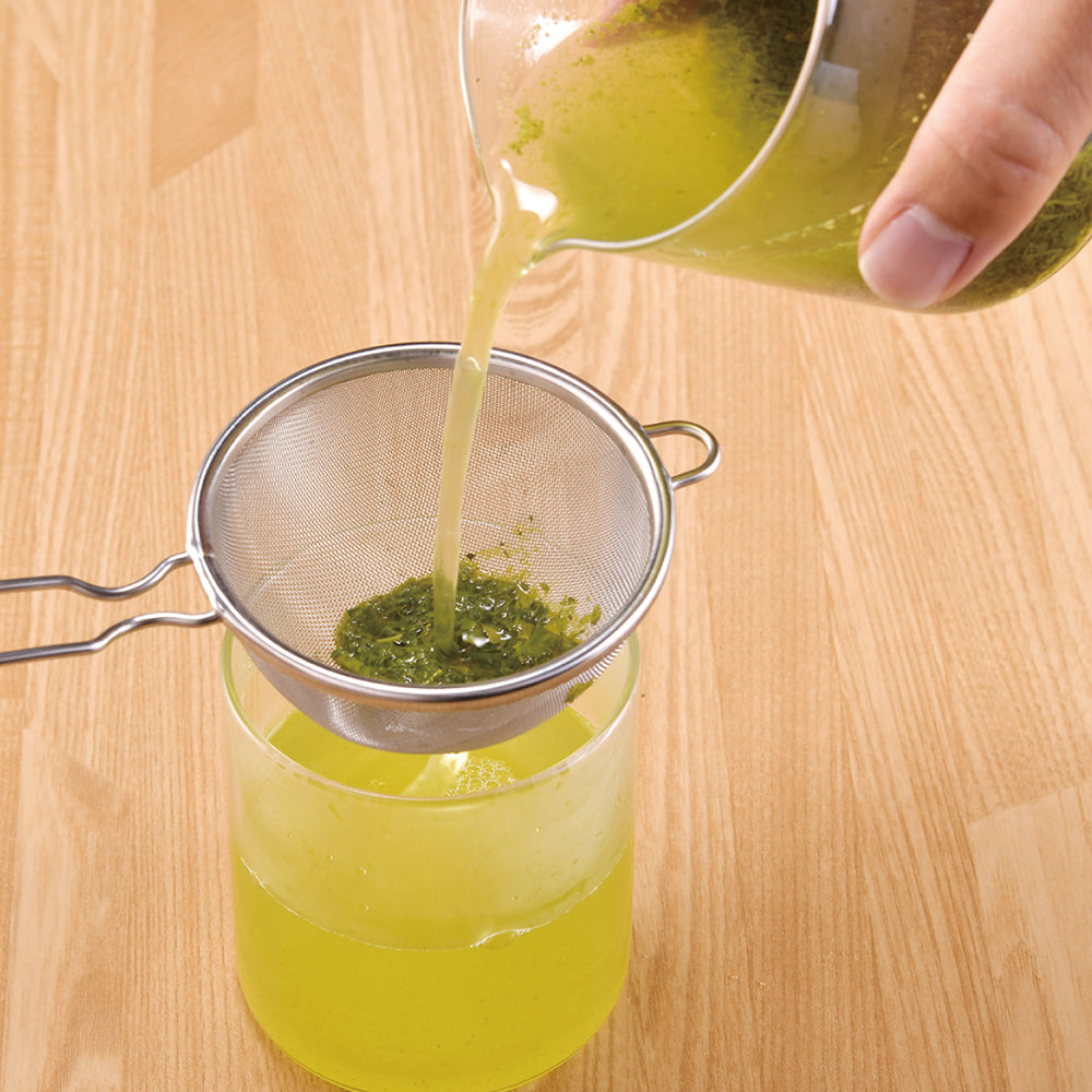 スリースノー：ステンレス茶こし 共柄茶こし