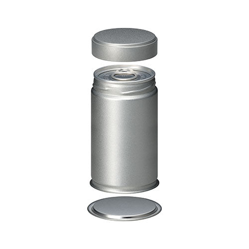 Tea Can, Silver Pull Top (Tin-plated steel, 80g)