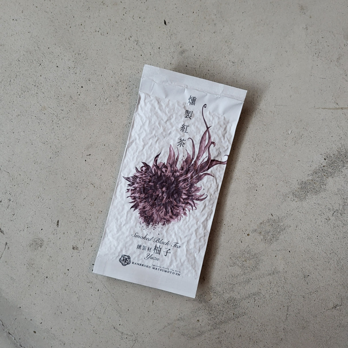 #0382.S5 Kaneroku Matsumoto Tea Garden: Yuzu Wood Smoked Black Tea 燻製紅茶 ゆず