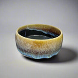 Saikai Ceramics: Hakuwan - Jatenmoku, Porcelain Matcha Bowl with Gift Box - Yunomi.life