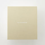 スリースノー：茶こしとガラス急須セット（ピンクゴールド） 