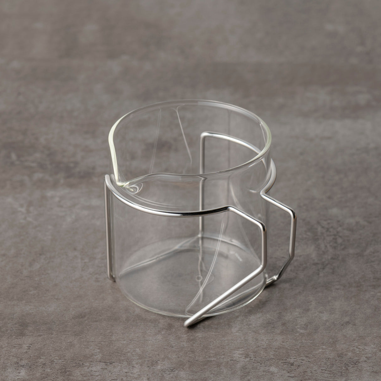 スリースノー：茶こしとガラス急須セット（ピンクゴールド） 