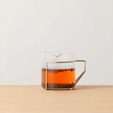 スリースノー：茶こしとガラス急須セット（ピンクゴールド） 