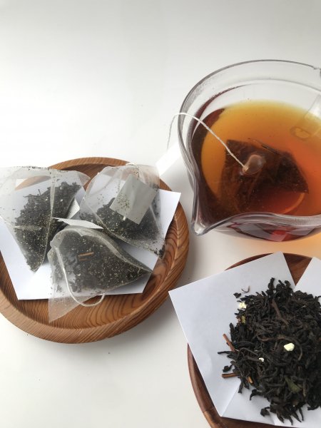 #0060.S5 NaturaliTea (Tea Seven) #F2: Organic Black Tea with Green Mikan Citrus 青みかん入り有機和紅茶テイーバッグ