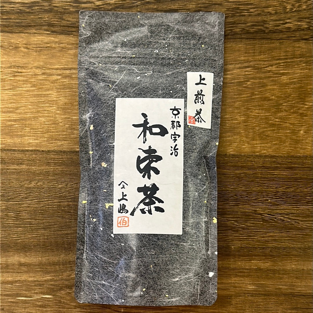 #0701.K6  Uejima Tea Farm: Single Cultivar Samidori Sencha (Superior) from Wazuka, Kyoto