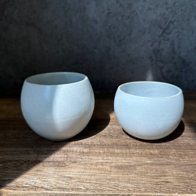 SHIKIKA - Korokoro Round Yunomi Cup (Gray)