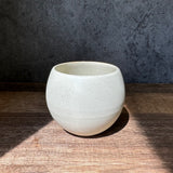 SHIKIKA - Korokoro Round Yunomi Cup (White)