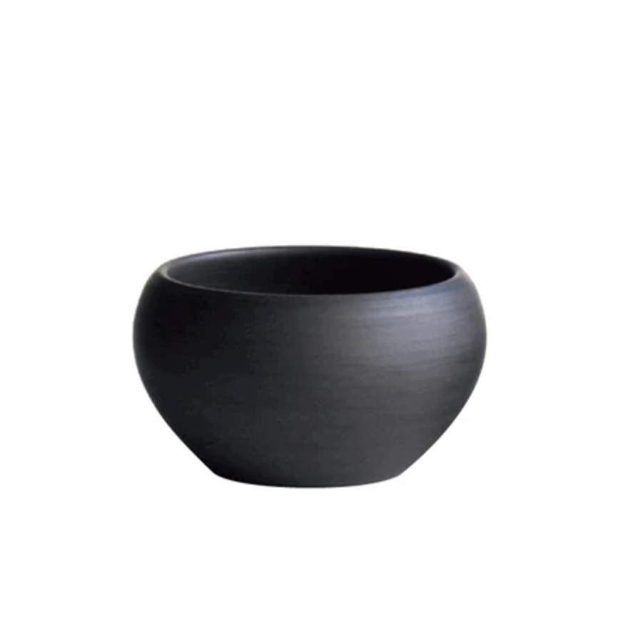 SALIU - Black Tokoname Yunomi Tea Cup -RYO-　湯呑み 凌