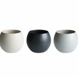 SHIKIKA - Korokoro Round Yunomi Cup (Black)