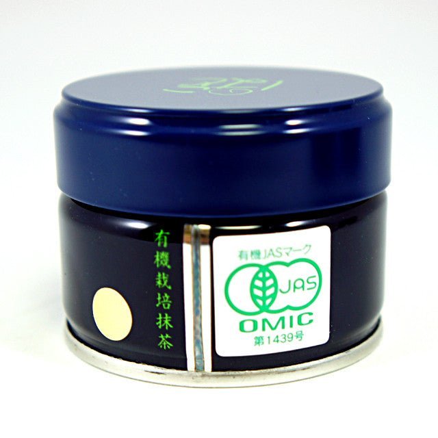 Cha Ginza: Matcha Gold, 20g tin, JAS Organic - Yunomi.life