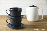 Deep Scandinavian Blue - Tea Cup & Saucer - Yunomi.life