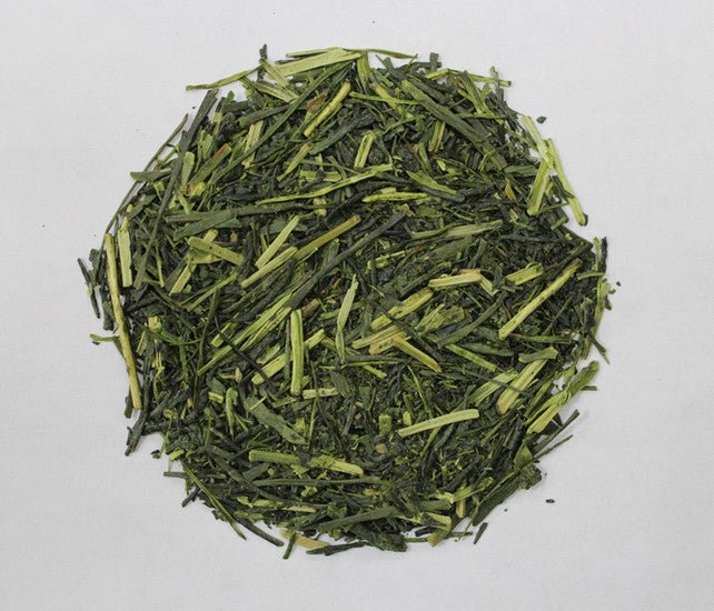 Furuichi Seicha: #14 Karigane Kukicha with Uji Matcha 宇治抹茶入り雁金 (100g) - Yunomi.life