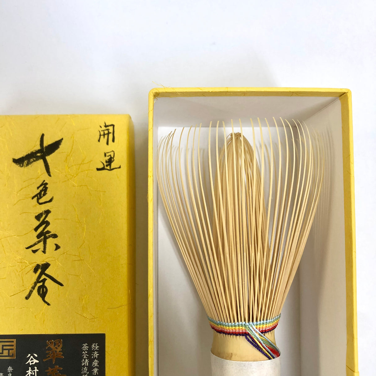 Suikaen Tanimura Yasuburo: Seven Colored Chasen Shin Matcha Whisk 七色茶筌 - (Order now for Feb 2025 target shipment)