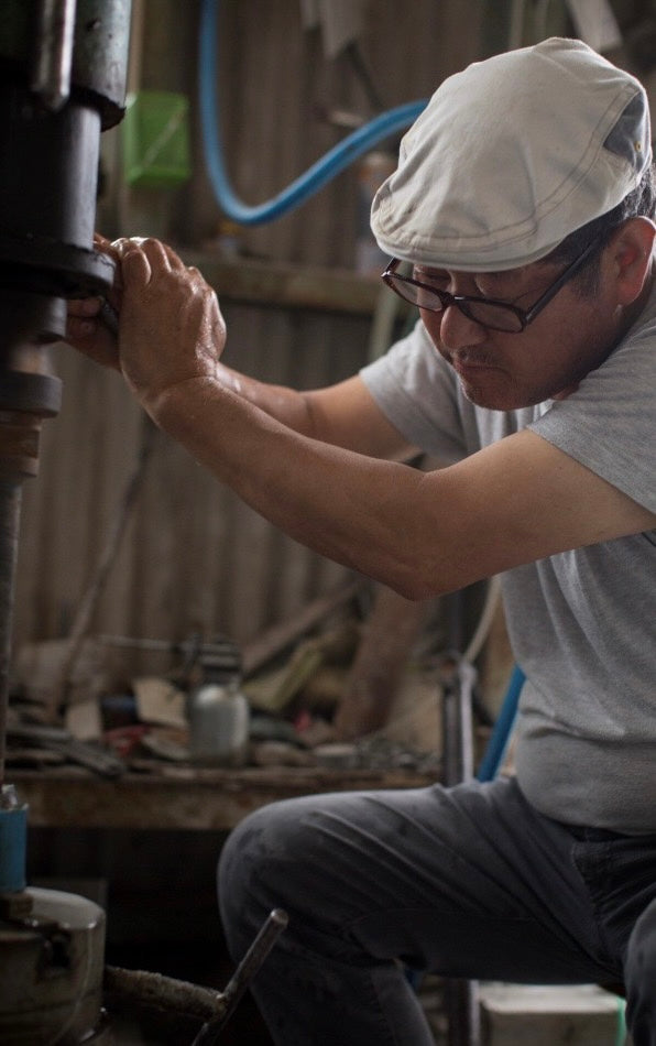 Nakayama Stoneworks: Personal Matcha Stone Mill (Large)