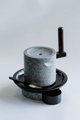 Nakayama Stoneworks: Personal Matcha Stone Mill (Large)