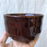 Kizoku Club: Red-Brown Mini Matcha Bowl