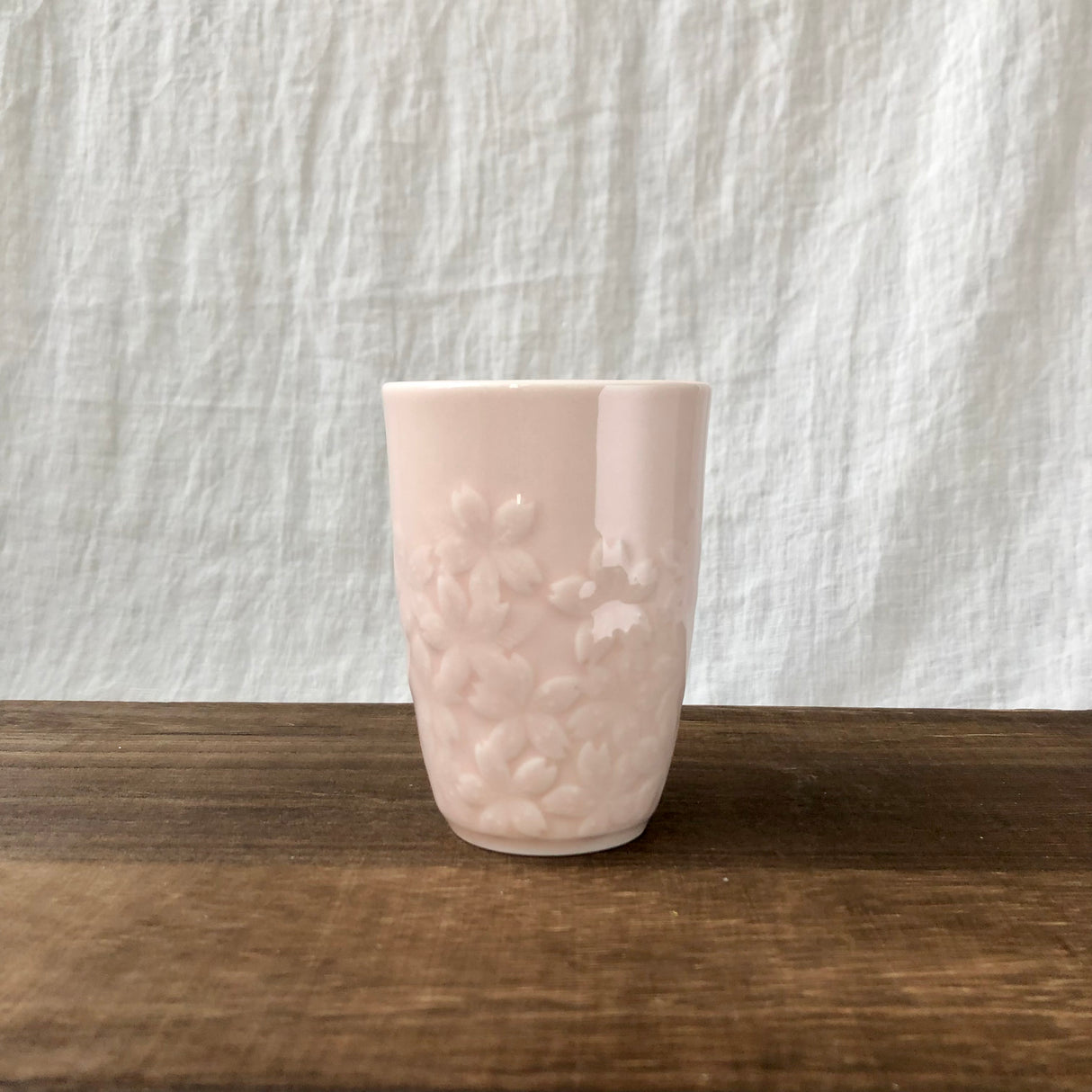 Yamani - Miyama Tableware: Sakura Yunomi Tumbler Pink