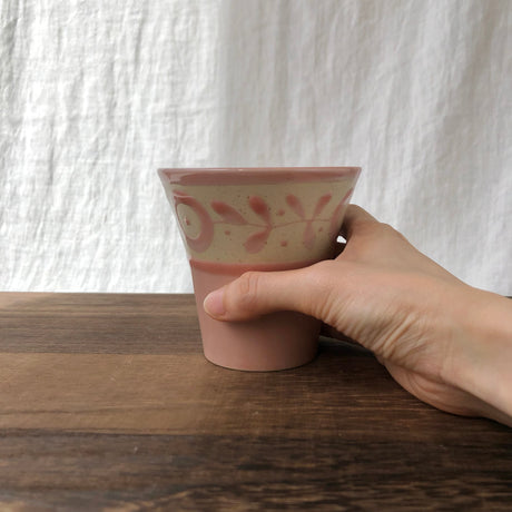 Saikai Ceramics: Gaeden, Tea Cup, Baby Pink