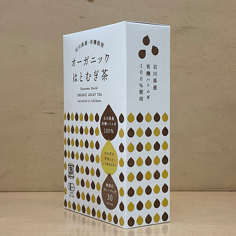 Kanazawa Daichi: Organic Hato Mugicha 有機はとむぎ茶 (3g x 30) - Yunomi.life