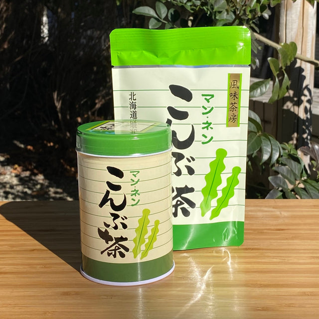 Mannen: Konbucha Kelp Soup Tea Powder こんぶ茶 - Yunomi.life