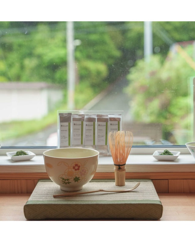 SOLD OUT until Aug 2024 - Obubu KY025 - 5 matcha cultivar sampler set (Gokou, Meiryoku, Uji Hikari, Samidori, Okumidori)