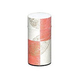 Okumura Seikan: Tea Can, Washi Paper - Gold leaf crimson　讃香　朱 - Yunomi.life