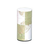 Okumura Seikan: Tea Can, Washi Paper - Gold leaf spring green　讃香　若葉 - Yunomi.life