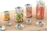 Okumura Seikan: Tin Presentation Lids for Storage Cannisters (40g / 175g sizes) - Yunomi.life