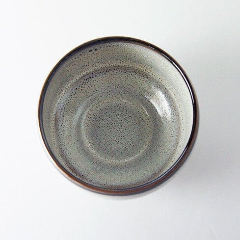 Saikai Ceramics: Hakuwan - Shiroyuzu, White Yuzu Porcelain Matcha Bowl with Gift Box - Yunomi.life