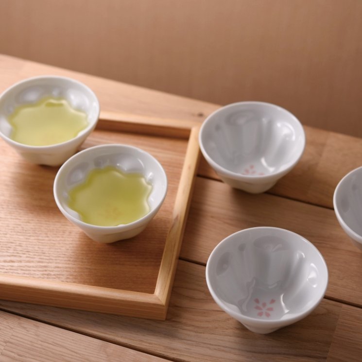 Sakura Shaped Porcelain Tea Cup - Yunomi.life