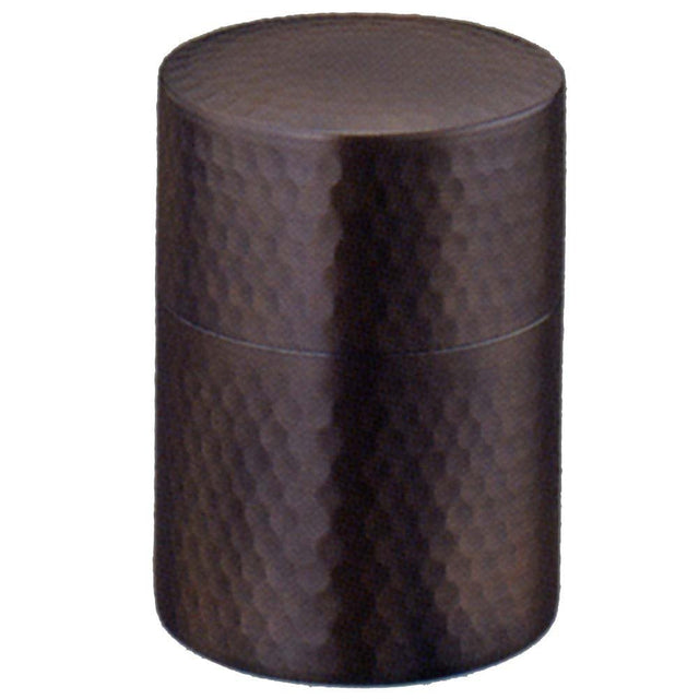 Tea Canister Hammer Tone Copper - Yunomi.life