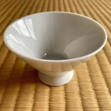 Yamatane: Tea Professional's White Porcelain Tea Cup - Asagao - Yunomi.life