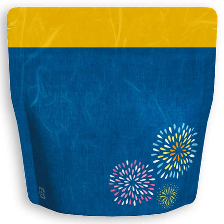 Yoshimura Pack 1370 Resealable Washi Paper Bag Fireworks Festival花火 - Yunomi.life